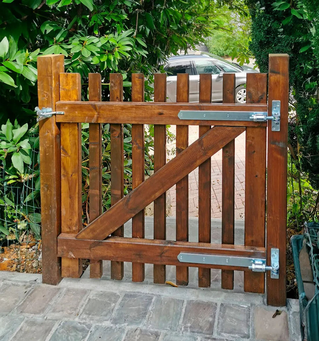 portillon de jardin en bois Woluwe